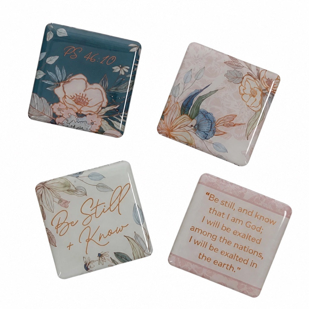 Be Still and Know Four-Piece Magnetic Set