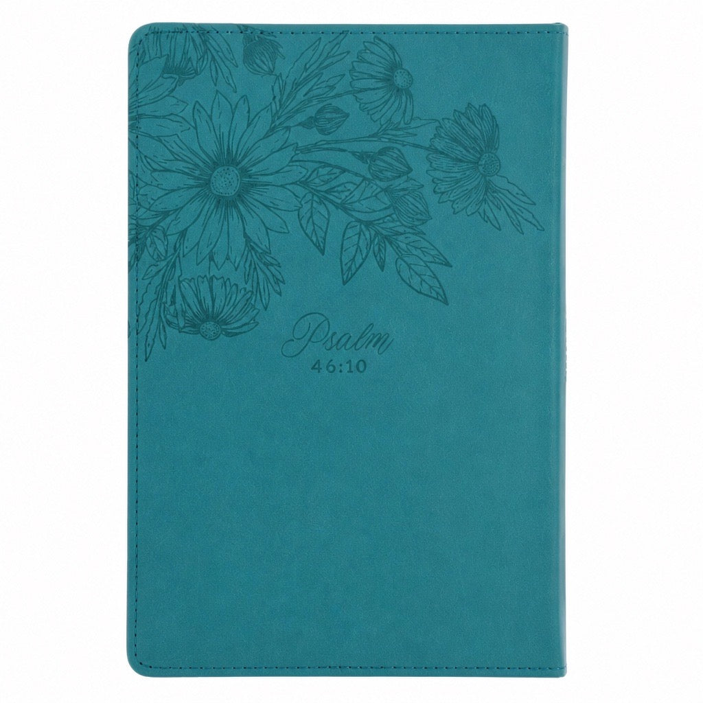 Be Still and Know Slimline Faux Leather Journal