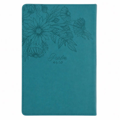 Be Still and Know Slimline Faux Leather Journal
