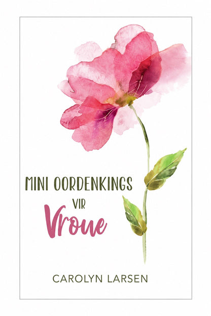 Mini Oordenkings Vir Vroue (Sagteband)