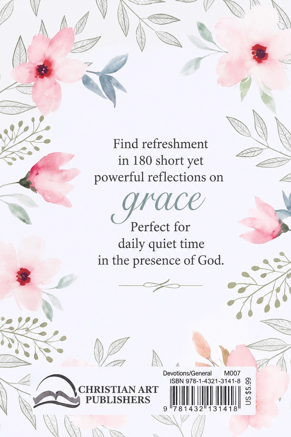 Mini Devotions Grace For Today - Back Cover