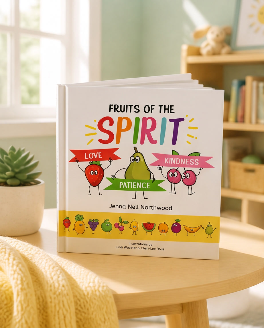 Fruits of the Spirit - book cover lifestyle shot