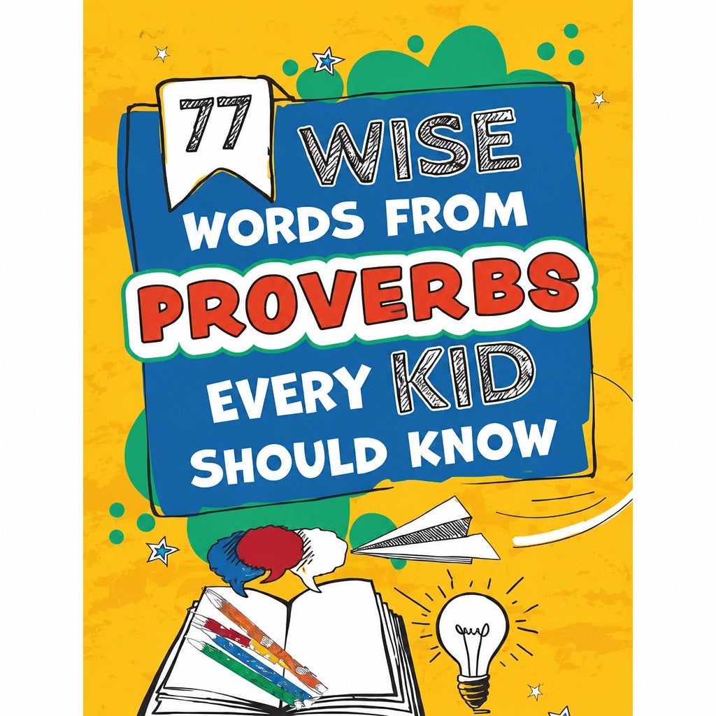 77 Wise Words from Proverbs Every Kid Should Know - front cover