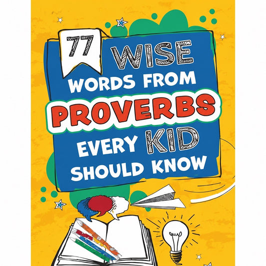 77 Wise Words from Proverbs Every Kid Should Know - front cover