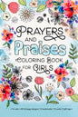 Prayers and Praises Coloring Book for Girls - front cover