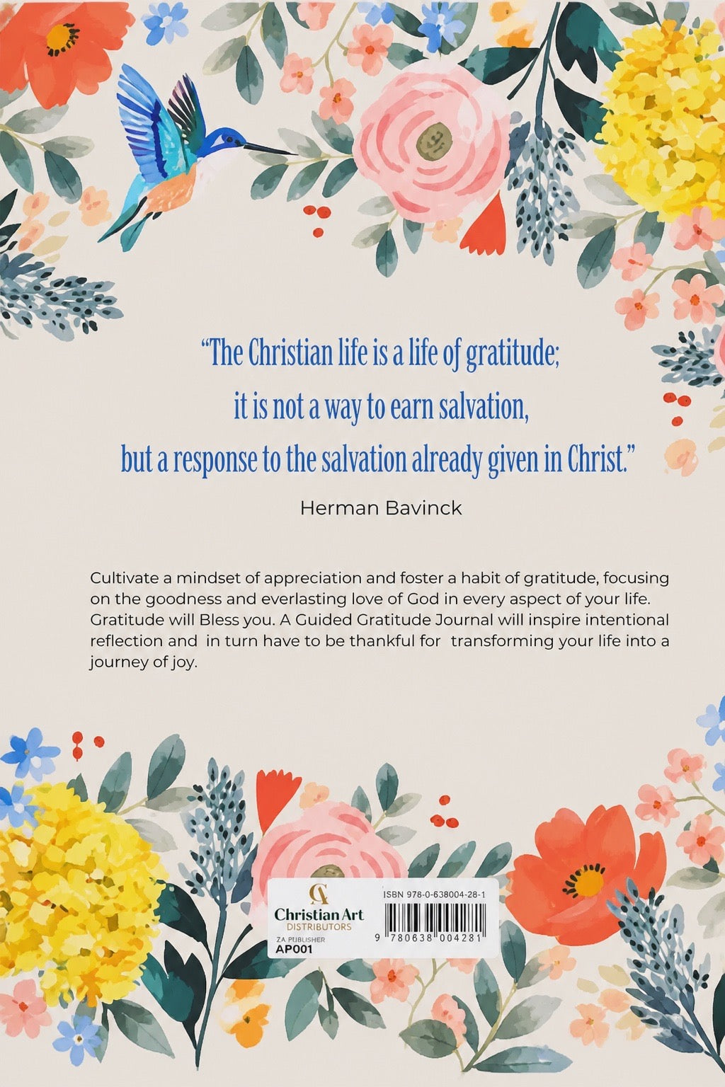 Grateful and Blessed – back cover