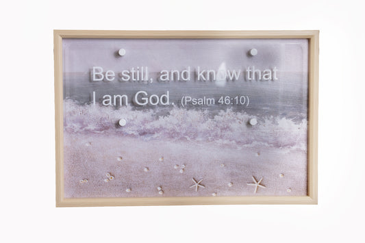 Coastal Faith - Matthew 12:26 Framed Art