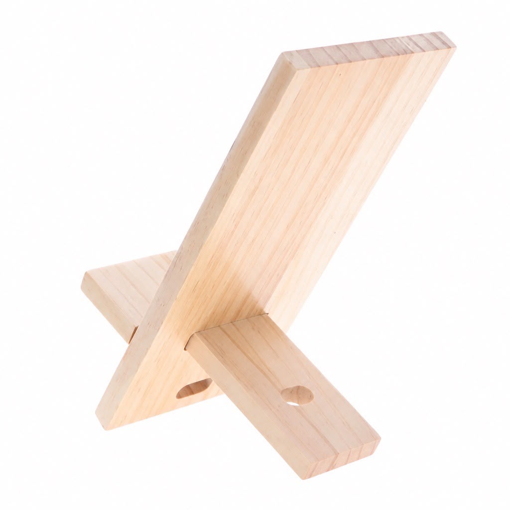 Strength & Dignity Wooden Mobile Phone Stand