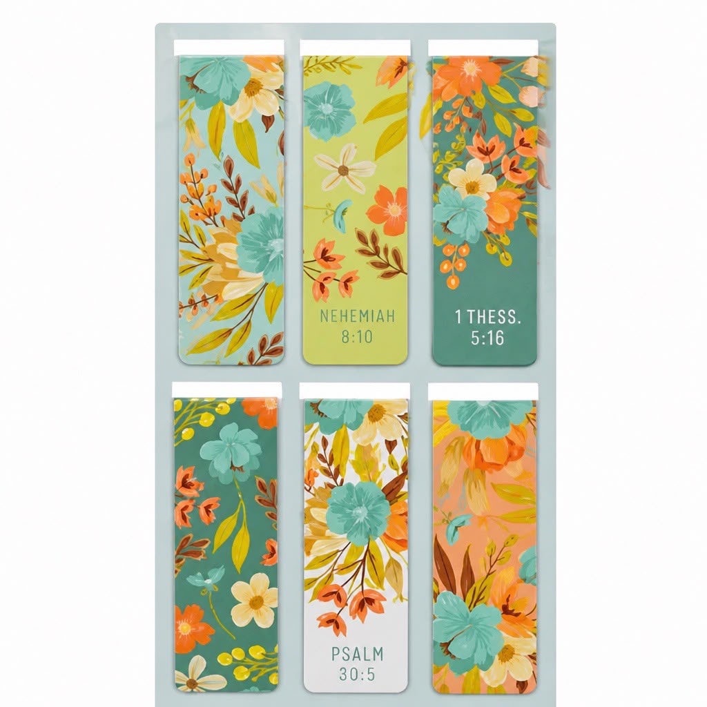 Joy in the Morning – Magnetic Bookmark Set (6-Pack)